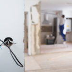 Electrical,Installations,In,An,Appartment,Being,Rebuilt