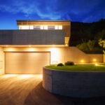 House,Of,Modern,Design,,Night,View